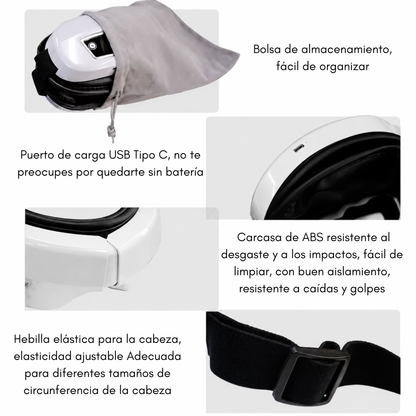 Masajeador Ocular Inteligente 6D
