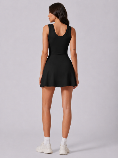 Boat Neck Tennis Dress
